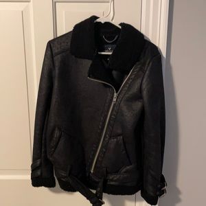 American Eagle vegan bomber jacket